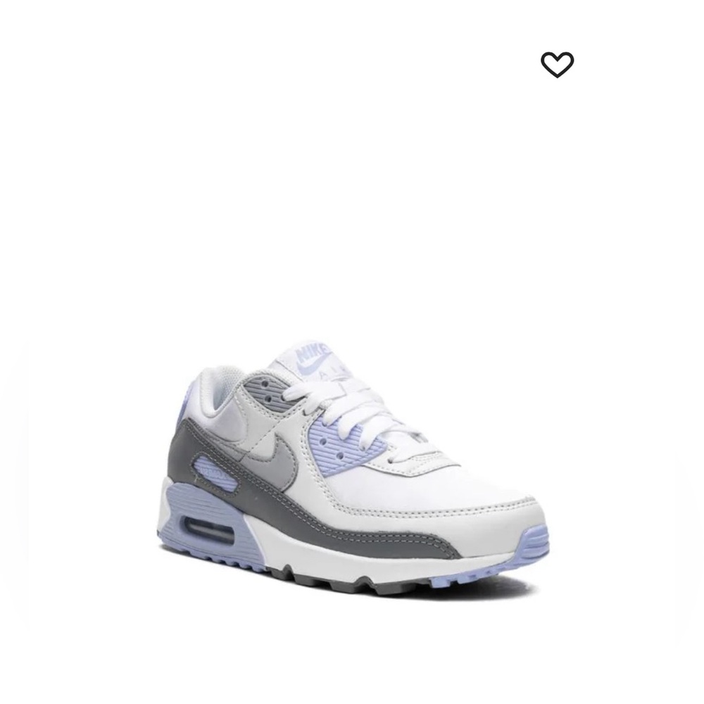 Nike Women's Athletic Shoes - White and Gray with Blue Accents